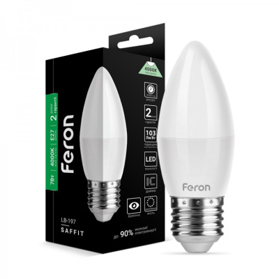 Світлодіодна лампа Feron SAFFIT 7W E27 4100K