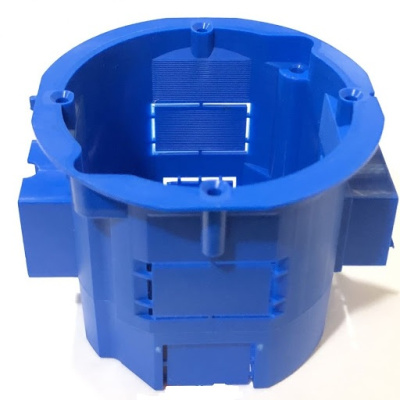 Коробка  ел. 60 точкова  набірна NIKSEL синя глубока