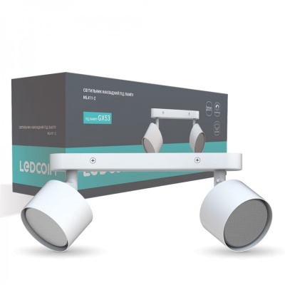 Накладний настінний світильник Ardero ML411-2  GX53 білий