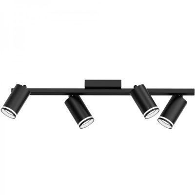 Накладний поворотний світильник Feron ML348-4X чорний