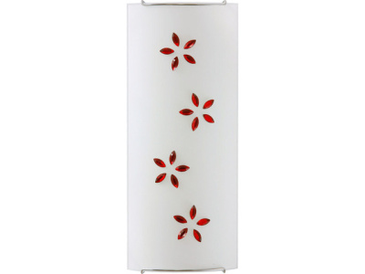 Настінно-стелевий світильник біло-червоний Nowodvorski 3022-PIPІ-RED-2