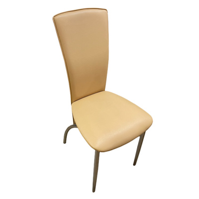 Стілець барний AMELY CHROME{BOX-4 V-17 зм.беж. }