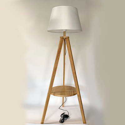 Торшер с абажуром декоративний Свет SWT-3911BASE+SHADE WT