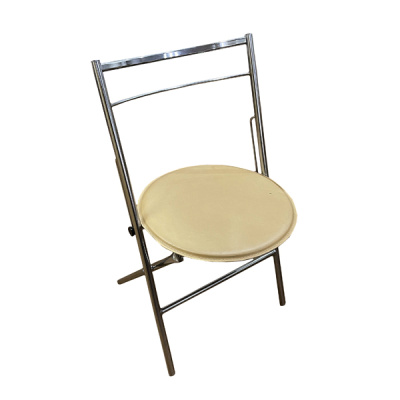 Стілець барний PICCOLO SLIM CHROME{BOX-4 BN-Dзм.беж.}