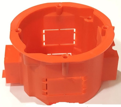 Коробка  ел. 60 точкова  набірна NIKSEL оранж 