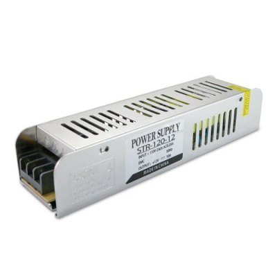 Блок живлення OEM DC12 120W 10А STR-120 вузький 11671