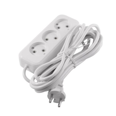 Продовжувач 3гнізда 5м без/з  Lemanso