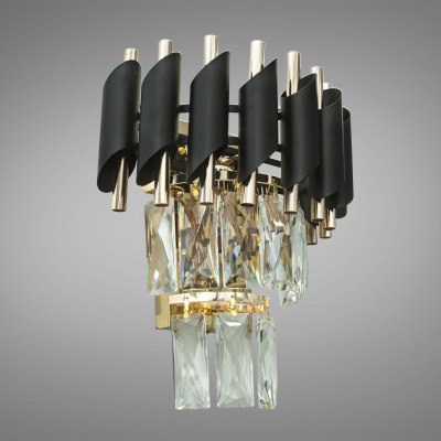 Бра DIASHA сучасне кришталеве 201202-250 BK+S-gold