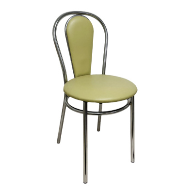 Стілець барний FLORINO CHROME{BOX-4 V-47 зм.св.салат, }