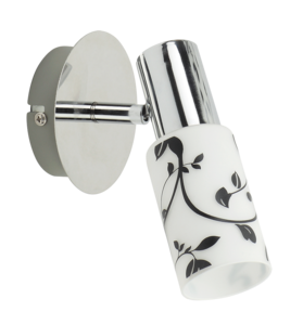 Світильник  Rabalux на один плафон срібний 006175