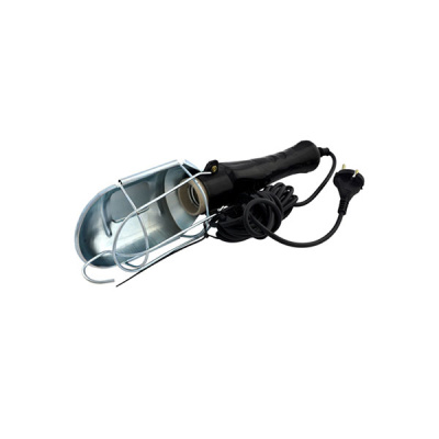 Переноска гаражна 20м з вимикачем чорна Lemanso