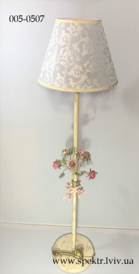 Торшер NBlight класичний бежевий'РОМАНТИКА ''  8930
