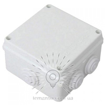 Коробка  розподільча 100*100*70 квадрат